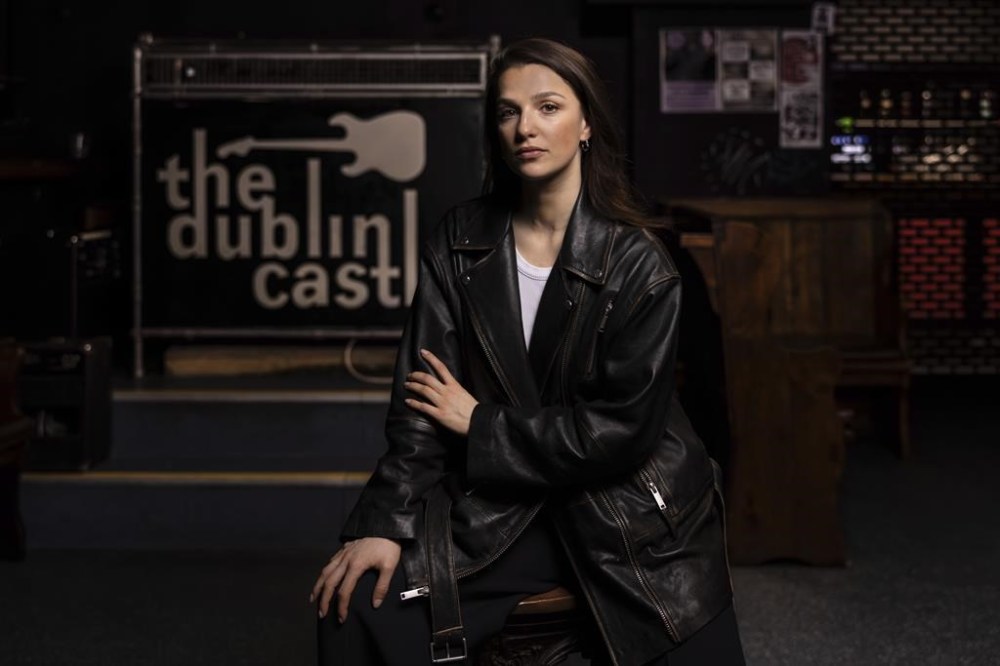 Marisa Abela poses for portraits photographs at the Dublin Castle pub during promotion of the film