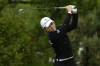 Minjee Lee, of Australia, hits off the 16th tee during the first round of the Mizuho Americas Open golf tournament Thursday, May 16, 2024, in Jersey City, N.J. (AP Photo/Seth Wenig)
