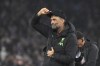 Liverpool's manager Jurgen Klopp greets supporters at the end of the English Premier League soccer match between Aston Villa and Liverpool at the Villa Park stadium in Birmingham, England, Monday, May 13, 2024. (AP Photo/Rui Vieira)
