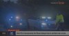 In this still image made from video provided by ESPN, Masters champions Scottie Scheffler is put into a police car after being handcuffed near Valhalla Golf Club, site of the PGA Championship golf tournament, early Friday, May 17, 2024. (ESPN via AP)
