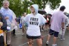 Emily Ferrando wears a T-shirt she bought in the parking lot in support of Scottie Scheffler during the second round of the PGA Championship golf tournament at the Valhalla Golf Club, Friday, May 17, 2024, in Louisville, Ky. (AP Photo/Matt York)