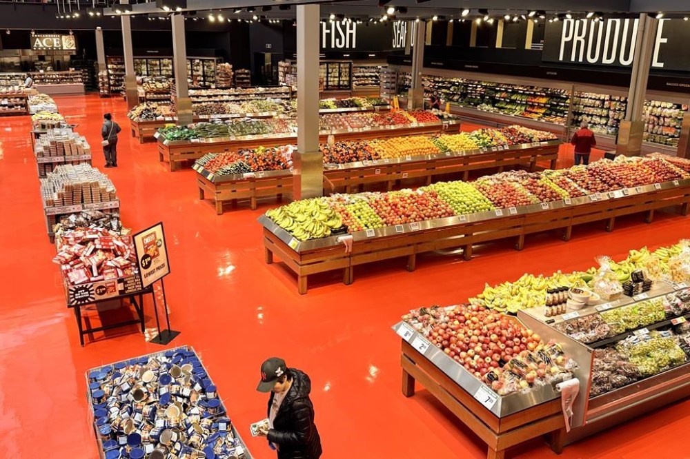 A produce section of a Toronto Loblaws is seen on Friday, May 3, 2024. The organizers of a month-long boycott of Loblaw-owned stores say they've decided to extend the boycott past May. THE CANADIAN PRESS/Chris Young