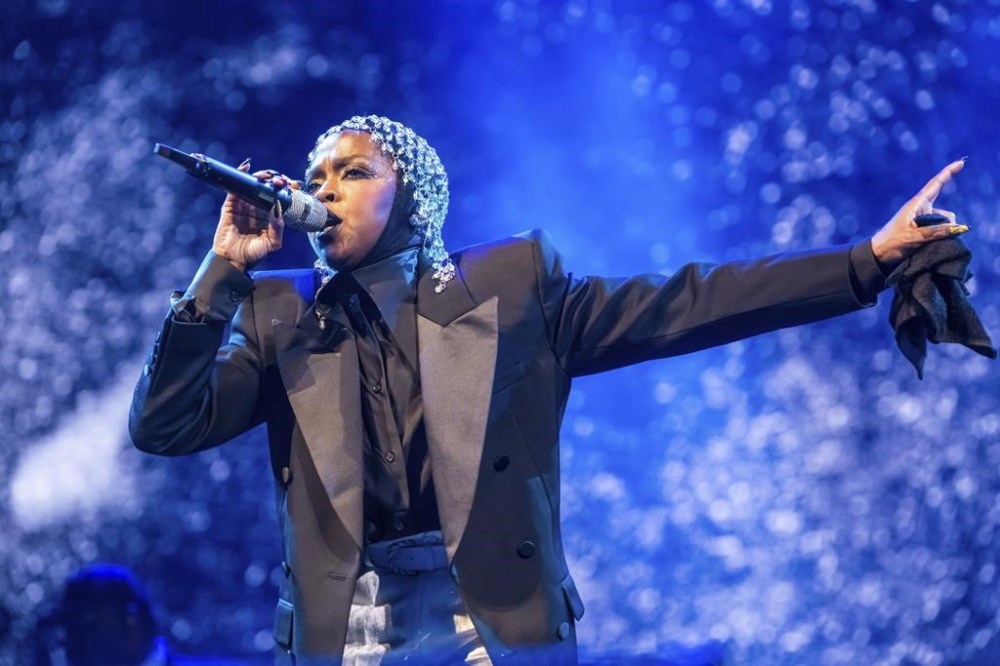 FILE - Lauryn Hill performs during