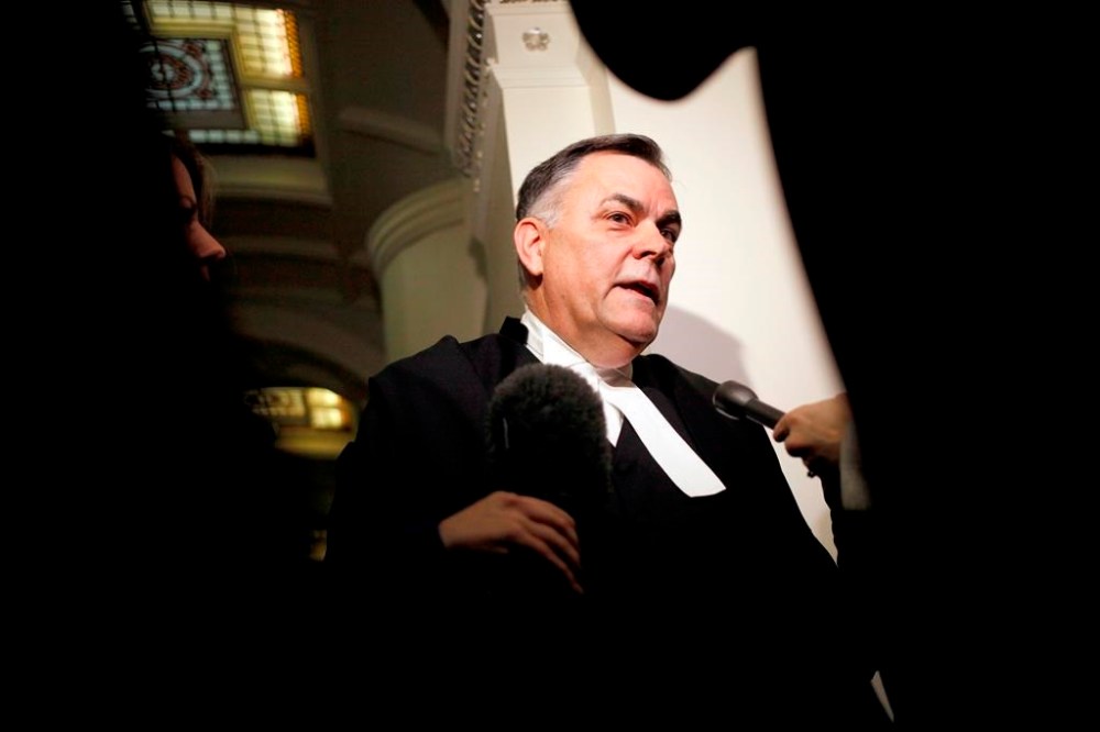 A former prison judge who saw Robert Pickton at British Columbia's Kent maximum security prison says the serial killer's personal security was the likely reason he was transferred to maximum security Port-Cartier Institution, northeast of Quebec City. Darryl Plecas, then-Speaker of the BC Legislature answers questions from the media in Victoria, Thursday, May 16, 2019. THE CANADIAN PRESS/Chad Hipolito