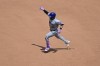 New York Mets' Harrison Bader runs the bases after hitting a solo home run off Cleveland Guardians starting pitcher Triston McKenzie during the fourth inning of a baseball game, Wednesday, May 22, 2024, in Cleveland. (AP Photo/David Dermer)