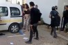 In this image taken from video provided by the Hostage Families Forum, an Israeli female soldier, from the Nahal Oz military base, is marched to a vehicle by Hamas after she was taken captive on Oct. 7, 2023. The footage was taken by Hamas militants who stormed the Nahal Oz military base, part of the militant group’s wider assault on southern Israel that killed roughly 1,200 people and took about 250 others hostage. (Hostage Families Forum via AP)