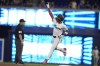 Miami Marlins' Jazz Chisholm Jr. runs the bases after hitting a solo home run against the Milwaukee Brewers during the first inning of a baseball game Wednesday, May 22, 2024, in Miami. (AP Photo/Lynne Sladky)