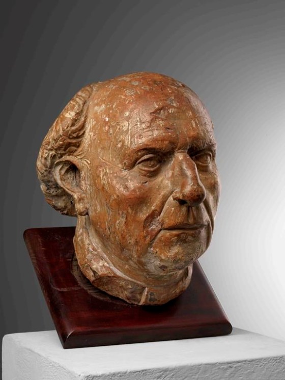 A terracotta portrait of Florence landmark cathedral's architect Filippo Brunelleschi dating back to the early Renaissance. (Opera di Santa Maria del Fiore via The Associated Press)