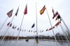 A bipartisan group of U.S. senators has written a letter to the prime minister urging him to meet the NATO spending target Canada agreed to a decade ago. The Swedish flag is tied to a flagpole and surrounded by the flags of other NATO nations, as protocol prepare for a flag raising ceremony to mark the accession of Sweden at NATO headquarters in Brussels, Monday, March 11, 2024. THE CANADIAN PRESS/AP-Geert Vanden Wijngaert