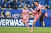 Inter Miami's Lionel Messi plays a pass during first half MLS soccer action against CF Montreal in Montreal, Saturday, May 11, 2024. The Whitecaps say Argentine superstar Lionel Messi is not expected to be in Inter Miami CF's lineup when the two clubs face off in Vancouver on Saturday.
THE CANADIAN PRESS/Graham Hughes