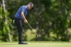 Brian Harman putts on the fifth green during the first round of the Charles Schwab Challenge golf tournament at Colonial Country Club, Thursday, May 23, 2024, in Fort Worth, Texas. (AP Photo/LM Otero)