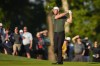 Grayson Murray hits from the fairway on the 10th hole during the first round of the PGA Championship golf tournament at the Valhalla Golf Club, Thursday, May 16, 2024, in Louisville, Ky. (AP Photo/Matt York)