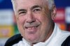Real Madrid's head coach Carlo Ancelotti attends a press conference during a Media Opening day training session in Madrid, Spain, Monday, May 27, 2024. Borussia Dortmund will play against Real Madrid in Saturday's Champions League soccer final in London. (AP Photo/Manu Fernandez)