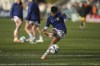 FILE - Argentina's Lorena Benitez warms up prior to the Women's World Cup Group G soccer match between Argentina and South Africa in Dunedin, New Zealand, July 28, 2023. (AP Photo/Alessandra Tarantino, File)