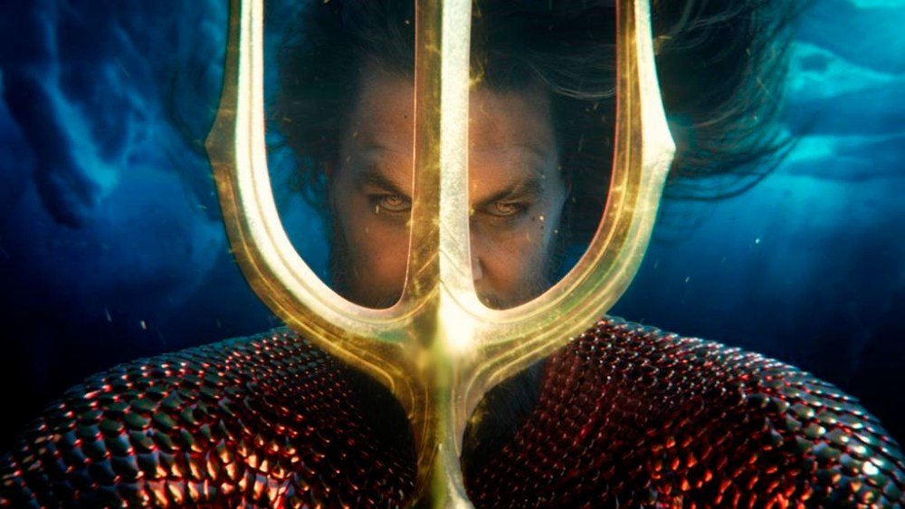 This image released by Warner Bros. Pictures shows Jason Momoa in a scene from