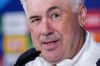 Real Madrid's head coach Carlo Ancelotti attends a press conference during a Media Opening day training session in Madrid, Spain, Monday, May 27, 2024. Borussia Dortmund will play against Real Madrid in Saturday's Champions League soccer final in London. (AP Photo/Manu Fernandez)
