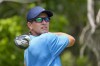 Adam Scott, of Australia, watches his tee shot on the sixth hole during the second round of the Charles Schwab Challenge golf tournament at Colonial Country Club, Friday, May 24, 2024, in Fort Worth, Texas. (AP Photo/LM Otero)