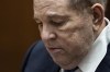 FILE - Former film producer Harvey Weinstein appears in court at the Clara Shortridge Foltz Criminal Justice Center in Los Angeles, Calif., on Oct. 4 2022. Weinstein is expected to return to a New York court as he faces a retrial of his landmark #MeToo-era rape case in a matter of months. The fallen movie mogul has a court hearing Wednesday, May 29, 2024 to address issues related to the retrial, which is slated for sometime after Labor Day. (Etienne Laurent/Pool Photo via AP, file)
