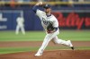 Tampa Bay Rays relief pitcher Shawn Armstrong throws against the Oakland Athletics during the first inning of a baseball game Thursday, May 30, 2024, in St. Petersburg, Fla. (AP Photo/Mike Carlson)