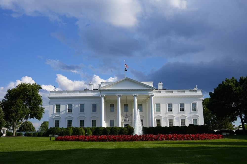 The White House in Washington on Thursday, May 30, 2024. Former President Donald Trump became the first former president to be convicted of felony crimes as a New York jury found him guilty of 34 felony counts of falsifying business records in a scheme to illegally influence the 2016 election through hush money payments to a porn actor who said the two had sex. (AP Photo/Pablo Martinez Monsivais)