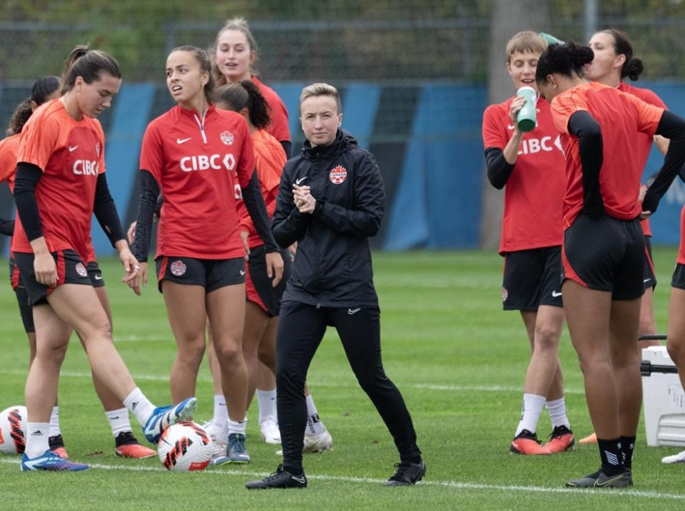 Canadian women's national team coach Bev Priestman says news of a foiled plan to attack soccer matches at the Paris Olympics is