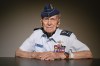 Richard Rohmer, Honorary Lt.-Gen. of the Canadian Armed Forces, is photographed at Sunnybrook Hospital, in Toronto, Thursday, May 30, 2024. The centenarian, a former reconnaissance pilot with the Royal Canadian Air Force during World War Two, was involved in on D-Day and the Battle of Normandy. THE CANADIAN PRESS/Chris Young