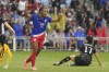 U.S. forward Crystal Dunn (19) celebrates after scoring during the first half of an international friendly soccer match against South Korea in St. Paul, Minn., Tuesday, June 4, 2024. (AP Photo/Abbie Parr)