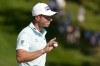 Viktor Hovland, of Norway, waves after making a putt on the 12th hole during the final round of the PGA Championship golf tournament at the Valhalla Golf Club, Sunday, May 19, 2024, in Louisville, Ky. (AP Photo/Jeff Roberson)