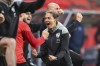 Coach Sabrina Wittmann from Ingolstadt reacts during the 3. Liga soccer match between FC Ingolstadt and SV Waldhof Mannheim on May 5, 2024. Sabrina Wittmann has been appointed the permanent head coach of German third-tier club Ingolstadt, marking the first time a female coach has been given the role with a men’s team in the country’s top three national divisions. The 32-year-old Wittmann was put in charge of Ingolstadt for its last four games of the season as interim coach and on Wednesday the club said she had been appointed on a permanent basis. (Daniel Karmann/dpa via AP)