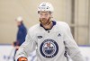 Edmonton Oilers' Connor McDavid (97) takes part in practice in Edmonton, Wednesday, June 5, 2024. The Oilers will face the Florida Panthers in the NHL Stanley Cup playoffs. THE CANADIAN PRESS/Jason Franson