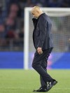 Italy coach Luciano Spalletti leaves the pitch after the international friendly soccer match between Italy and Turkey at the Renato Dall'Ara stadium in Bologna, Italy, Tuesday, June 4, 2024. The match ends in a 0-0 draw. (AP Photo/Antonio Calanni)
