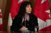 Indigenous NDP MP Leah Gazan is rejecting an apology made by Saskatoon Conservative MP Brad Redekopp after he likened an offender's criminal record to his race. Gazan, speaks during a press conference in Ottawa, on Wednesday, Dec. 14, 2022. THE CANADIAN PRESS/Spencer Colby