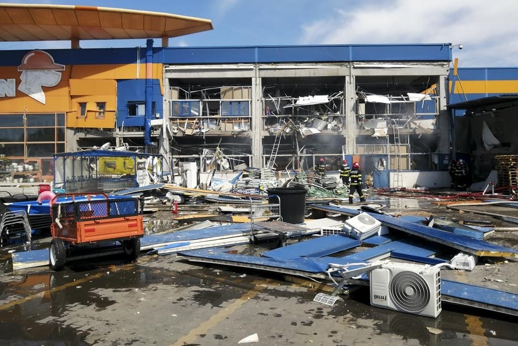 Jun 2024: An explosion at a DIY chain store in Romania injures at least 15 people, 4 seriously