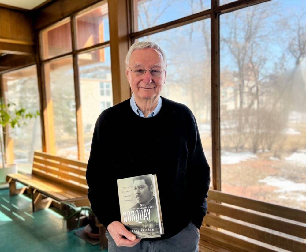 Marissa Naylor photo
                                Historian Gerald Friesen spent 10 years researching and writing his biography of Norquay.
