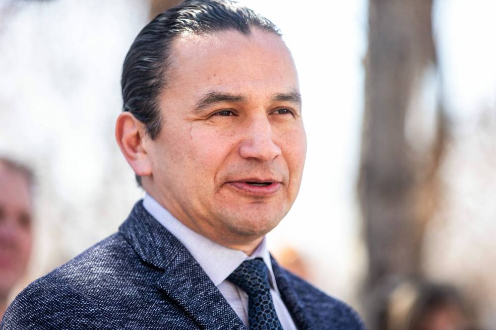 MIKAELA MACKENZIE / FREE PRESS FILES
Premier Wab Kinew attended the Manitoba Nurses Union’s annual general meeting Tuesday to thank them for “stepping up so many times.”
