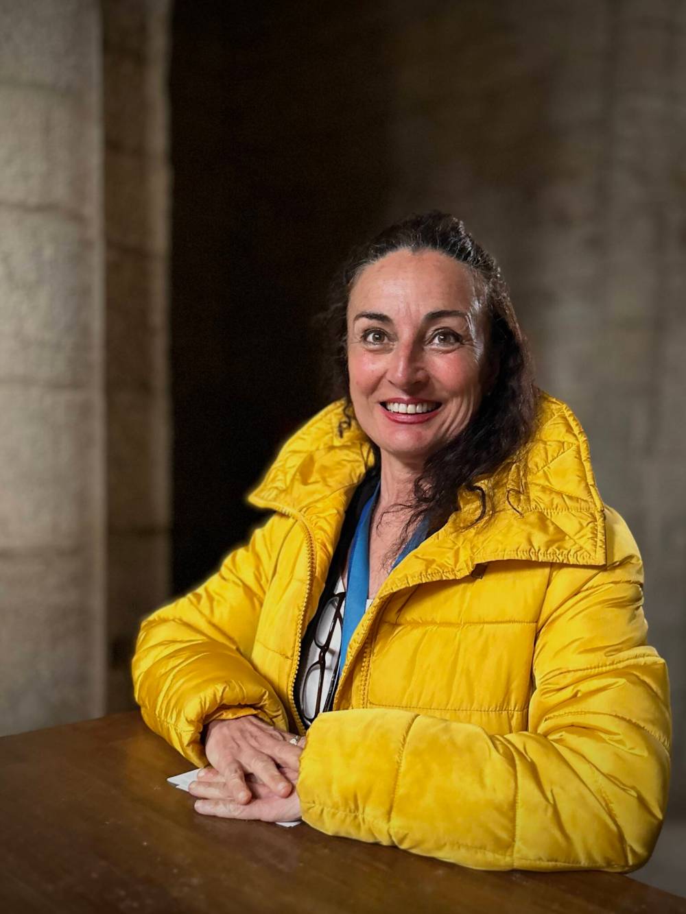 Guide Ana Rodal Alvarez hails from the city of Vigo and makes her home in Santiago del Compostela.