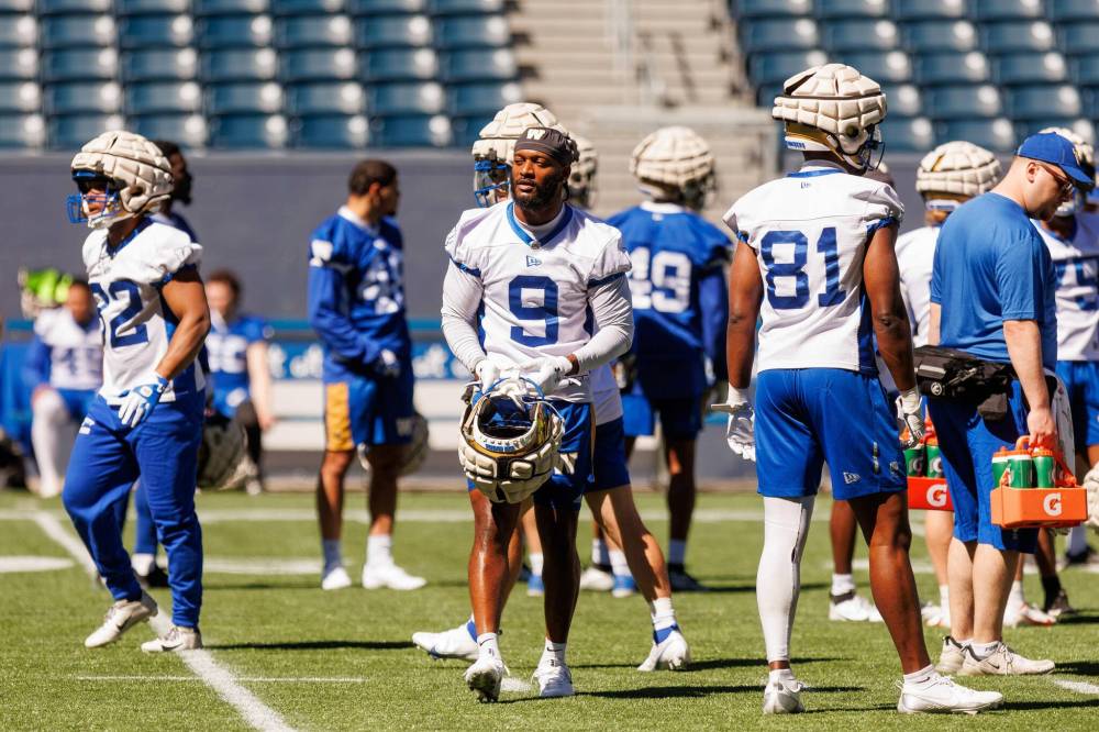 MIKE DEAL / FREE PRESS
K.J. Hill has an impressive resume that could help him land a spot on the Blue Bombers roster.