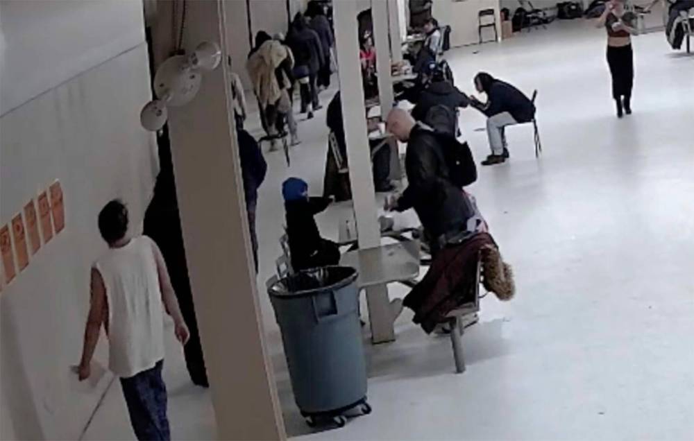 SUPPLIED Exhibit 12 - 1. April 30 2022 08:12 hours Jeremy Skibicki Eating with Morgan Harris