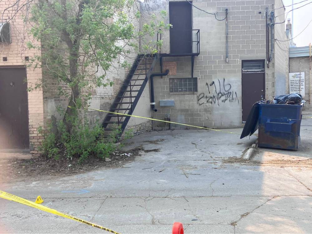 BEN WALDMAN / FREE PRESSJack Jacques Kabluitok, 46, was slain in the area of Portage Avenue and Arlington Street at about 2:20 a.m. on Sunday.