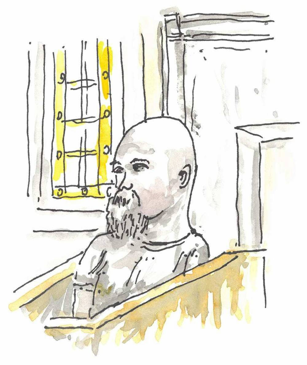 James Culleton illustration
The murder trial for confessed serial killer Jeremy Skibicki was adjourned Friday morning.