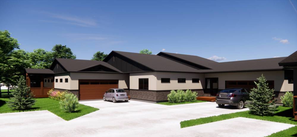 Bungalows will offer driveways, double garages and full basements.