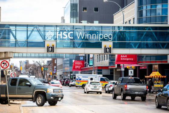 Health Sciences Centre in WInnipeg (Mikaela MacKenzie / Free Press files)