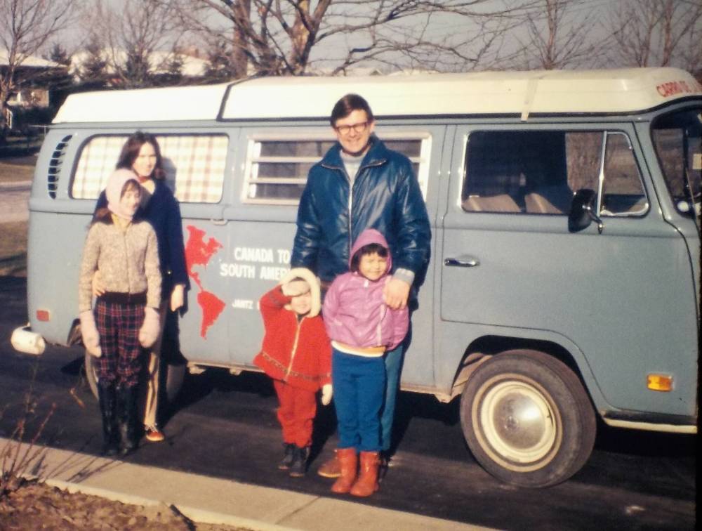 SUPPLIED
The Jantz family travelled 22,000 kilometres by land to Paraguay in a Volkswagen van.