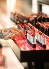 Mike Sudoma/Free Press A makeup artist reaches for a lipstick off of a dimply case at MAC Cosmetics new store on the 2nd level of Polo Park Shopping Centre Friday morning May 31, 2024
                                 Mike Sudoma/Free Press A makeup artist reaches for a lipstick off of a dimply case at MAC Cosmetics new store on the 2nd level of Polo Park Shopping Centre Friday morning May 31, 2024