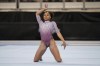 Skye Blakely competes in the floor exercise during the U.S. gymnastics championships, Friday, May 31, 2024, in Fort Worth, Texas. (AP Photo/Jim Cowsert)