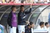 Portugal's Cristiano Ronaldo gestures on the bench during an international friendly soccer match between Portugal and Croatia at the National Stadium in Oeiras, outside Lisbon, Saturday, June 8, 2024. (AP Photo/Pedro Rocha)