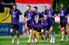 Germany players train in Herzogenaurach, Germany, Monday June 10, 2024. (Federico Gambarini/dpa via AP)