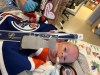 Nurses at the Jim Pattison Children's Hospital decorated the room of Mark Lay with Edmonton Oilers memorabilia as shown here on Monday June 10, 2024. The fourth generation Oilers fan is just shy of three months old and weighs in at approximately five pounds. THE CANADIAN PRESS/HO-Katelyn Lay **MANDATORY CREDIT**
