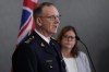 RCMP Supt. Rob Lasson speaks about the Carberry bus crash during a news conference at RCMP headquarters in Winnipeg on Monday, June 19, 2023. THE CANADIAN PRESS/Darryl Dyck