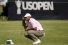 Tiger Woods lines up a putt on the 16th hole during the first round of the U.S. Open golf tournament Thursday, June 13, 2024, in Pinehurst, N.C. (AP Photo/Mike Stewart)